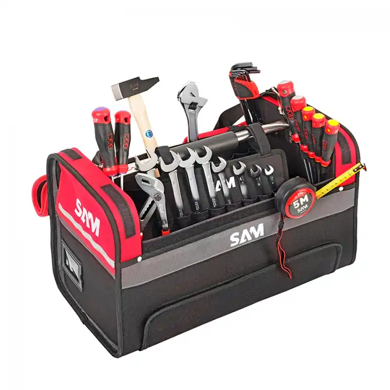 Caisse à outils textile 30 L – 28 outils de 1er équipement – CP-28bagz Haute Qualité