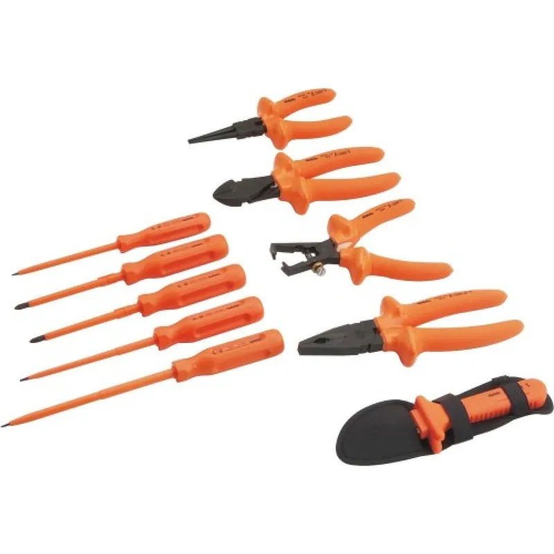 Caisse à outils textile 30 litres avec 11 outils isolés 1000v – z-11-pte Commander Vite