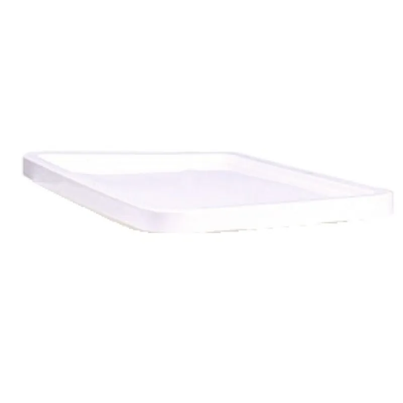 Couvercle bac gerbable – plastique blanc Prix Choc