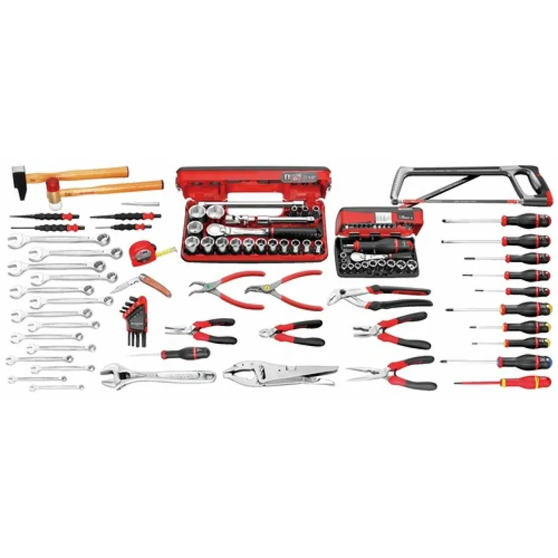 Coffret mécanicien – 122 outils – CM 110A Bon Plan