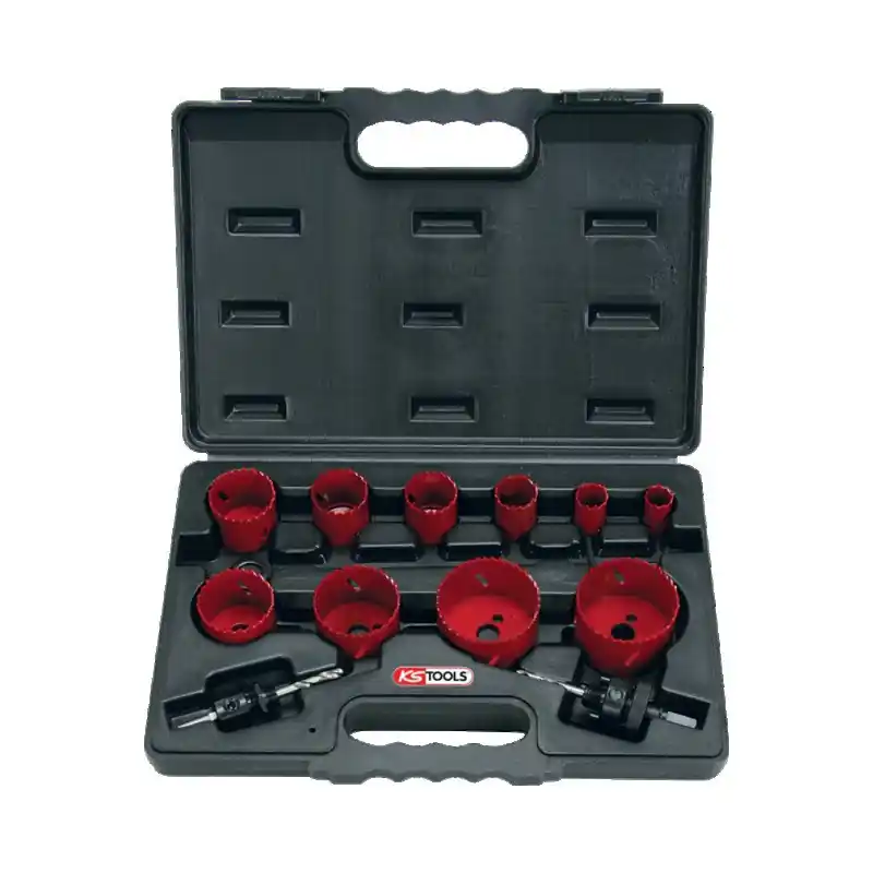 COFFRET DE 10 SCIES CLOCHE DE 19 A 67 mm Promotion Saisonnière