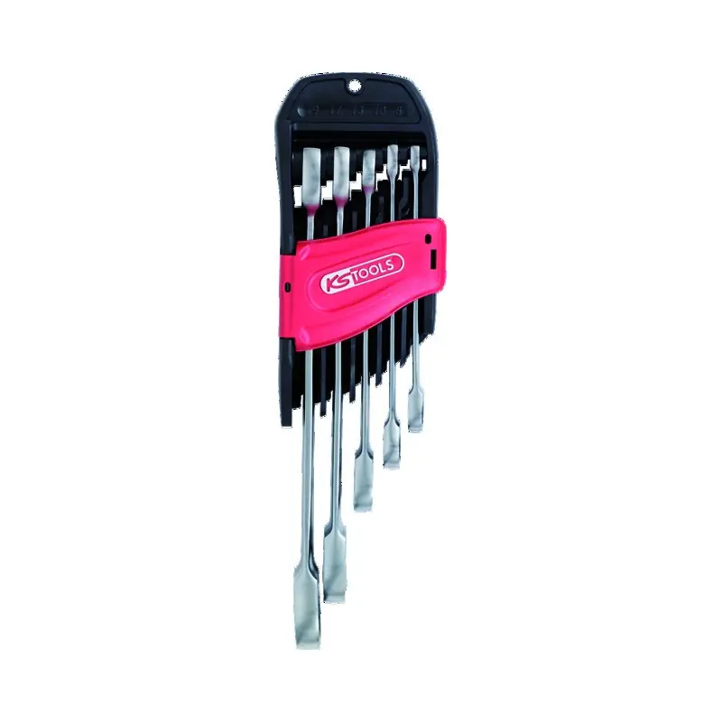 CLES 8-19MM MIXTES CLIQUET GEARPLUS JEU DE 5 Soldes