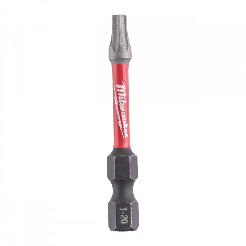 BOITE 10 EMBOUTS TX20 SHOCKWAVE 50MM - Commande uniquement par multiple de 10 Certifié