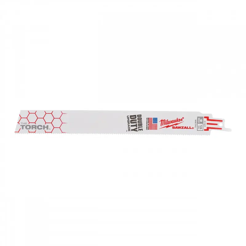 Nouvelle Collection LAME SCIE SABRE TORCH 230MM 14TPI (X5) - Blister
