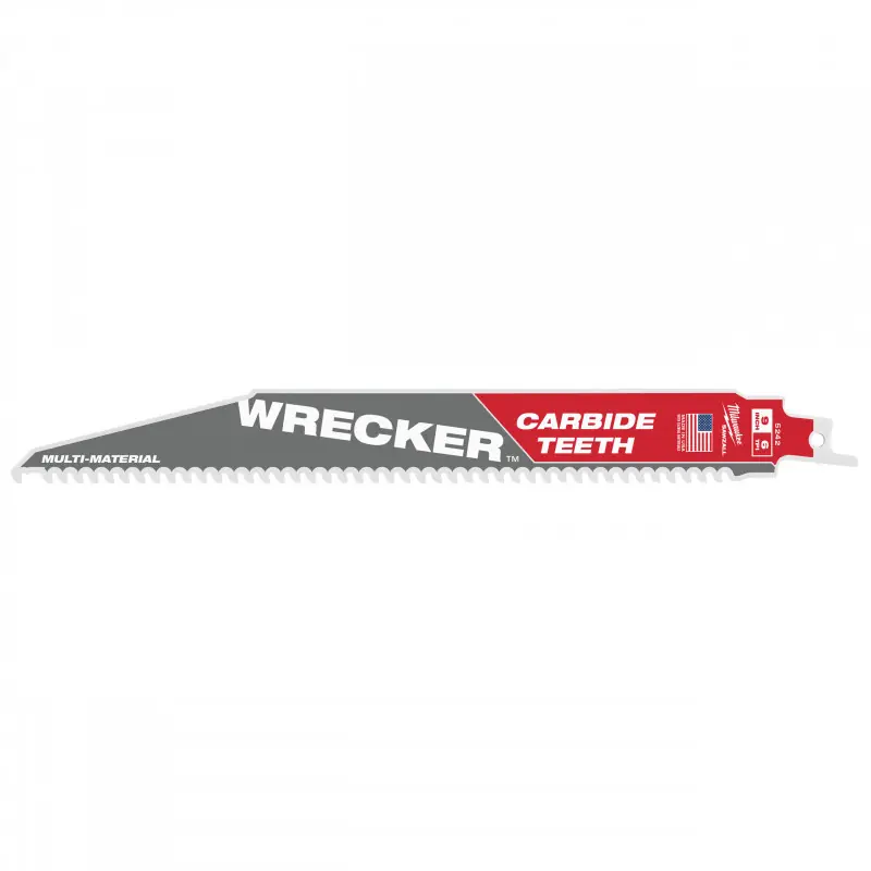 LAME SCIE SABRE TCT WRECKER 230/6T (X1) - Blister Soldes